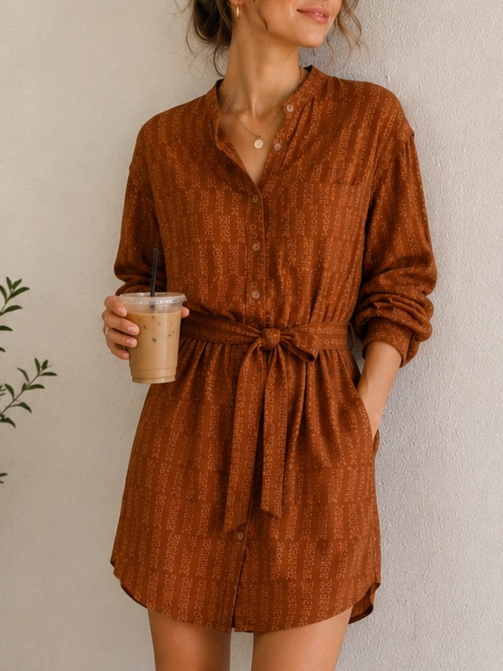 NWT FRNCH Button Down Floral Embroidered Dress Size Medium Boho Summer Beach NEW